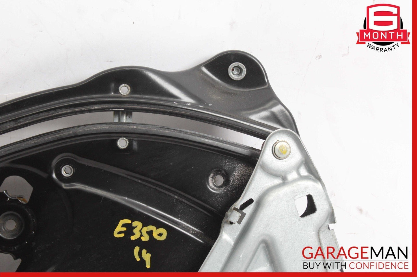 10-17 Mercedes W207 E350 Coupe Rear Right Door Window Regulator Frame w/o Motor