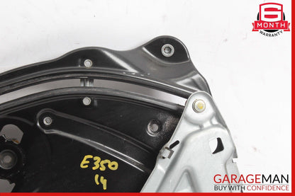 10-17 Mercedes W207 E350 Coupe Rear Right Door Window Regulator Frame w/o Motor