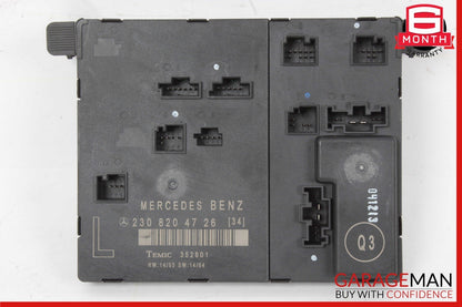 03-12 Mercedes R230 SL500 SL55 AMG Front Left Door Control Module 2308204726 OEM