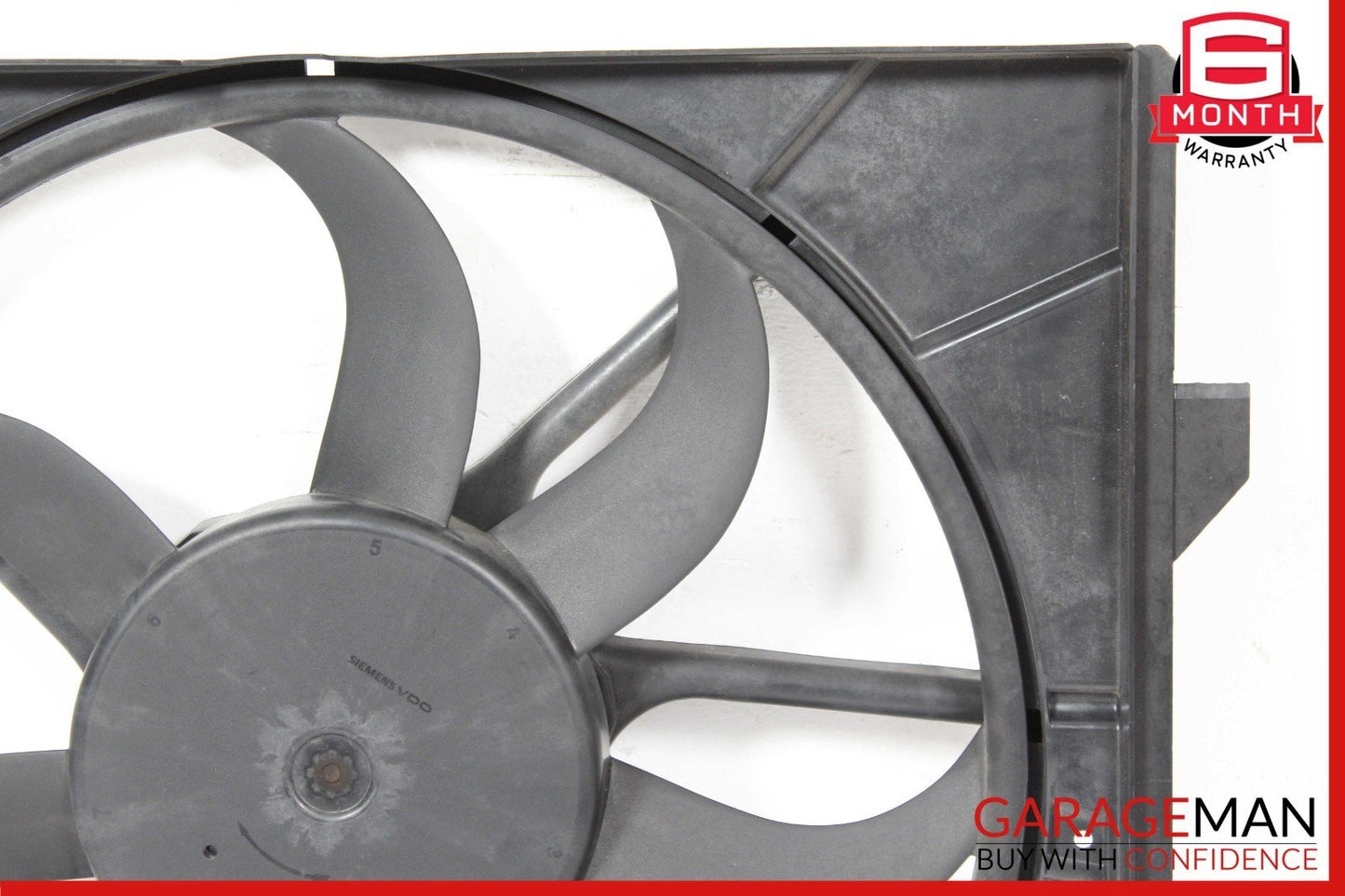 07-14 Mercedes W221 S550 S350 CL550 Engine Cooling Fan Shroud Motor Assembly OEM