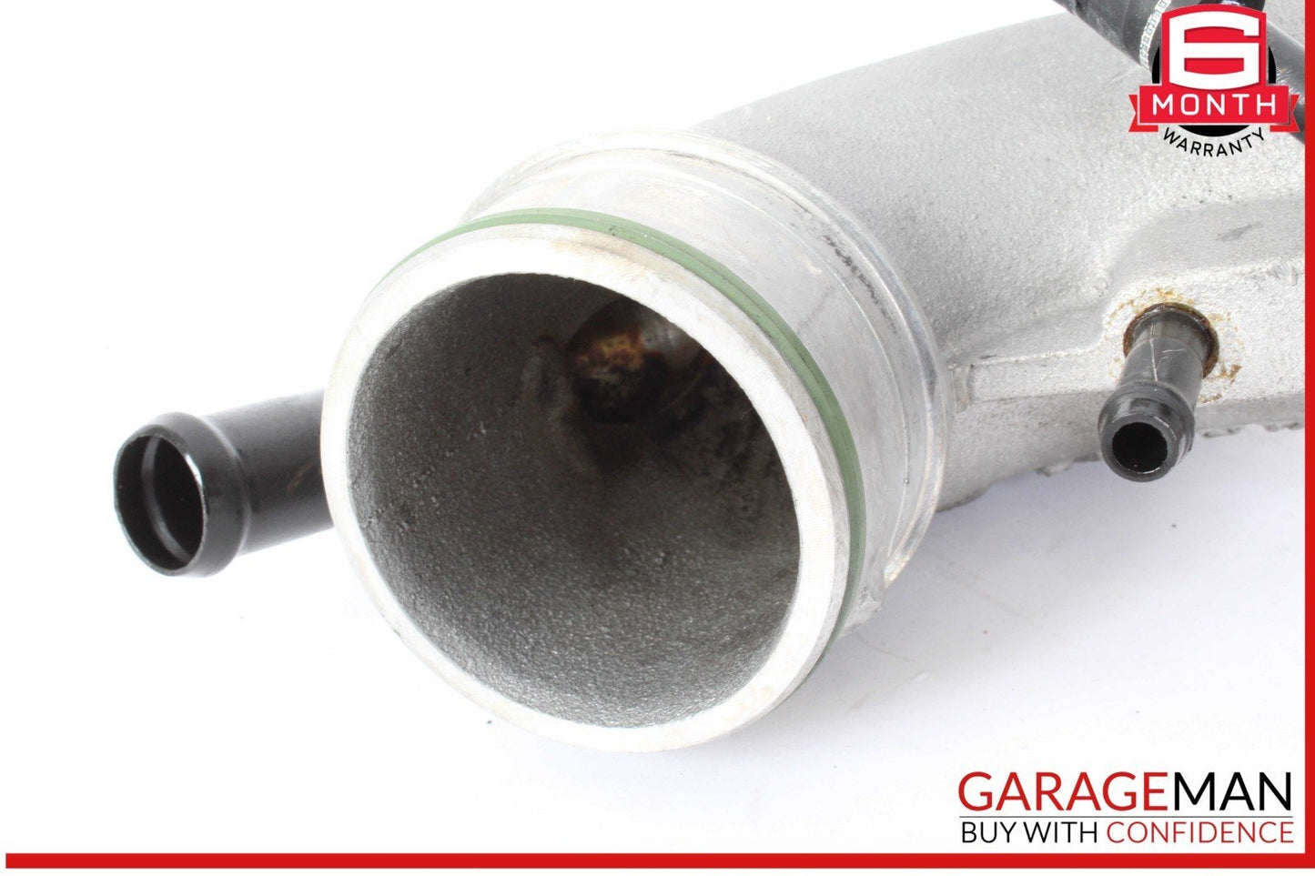 03-12 Bentley Continental GTC Speed Left Turbo Air Intake Guide Tube Pipe Duct