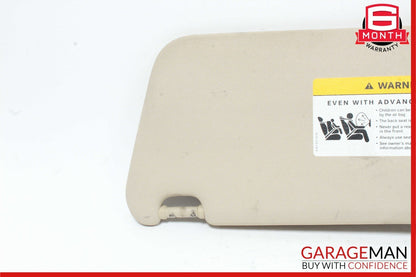 08-14 Mercedes W204 C300 Front Right Side Sun Visor Sunvisor Shade Cover OEM