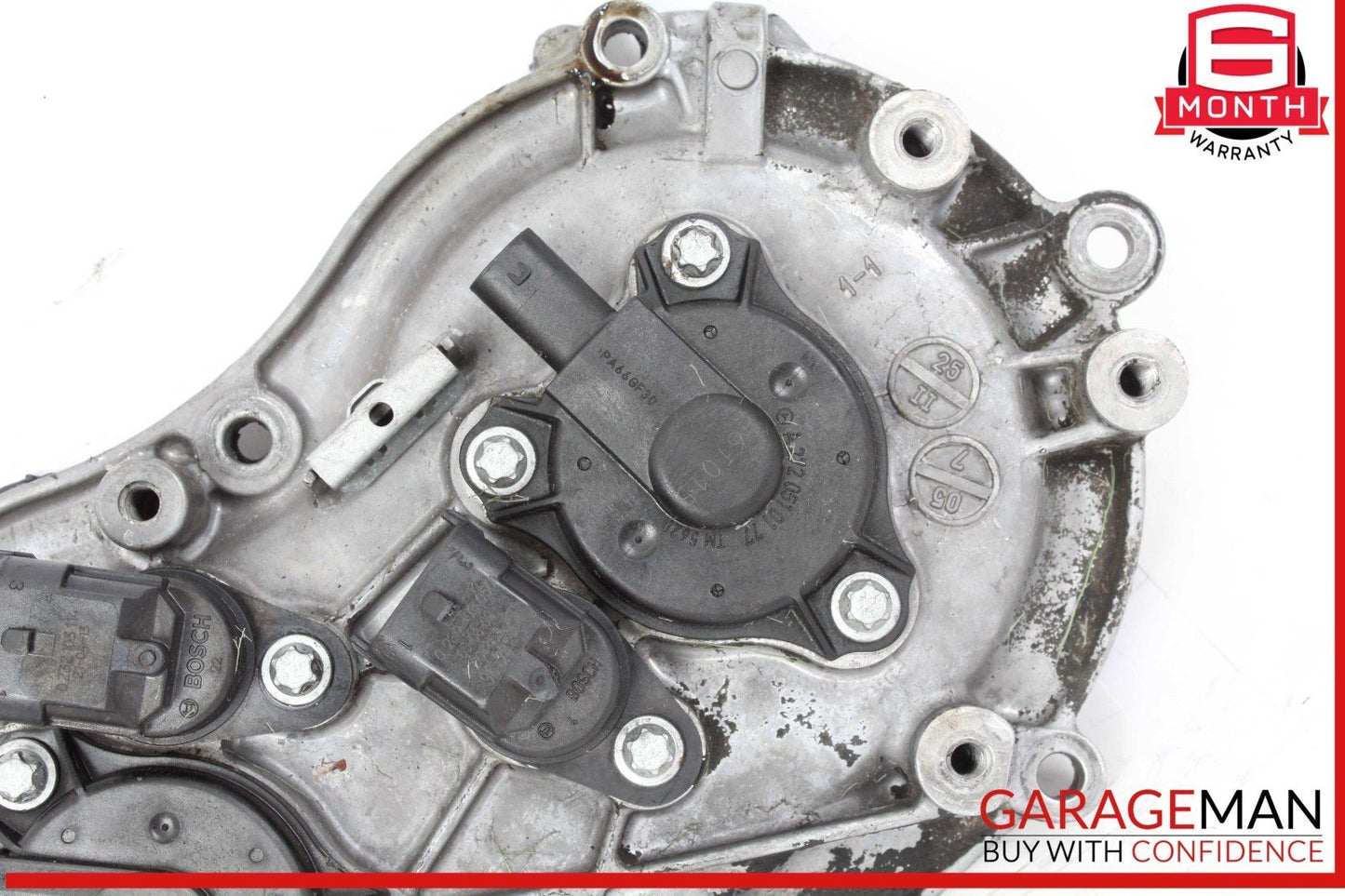 05-13 Mercedes W164 ML350 E350 Front Left Side Engine Timing Chain Cover Plate