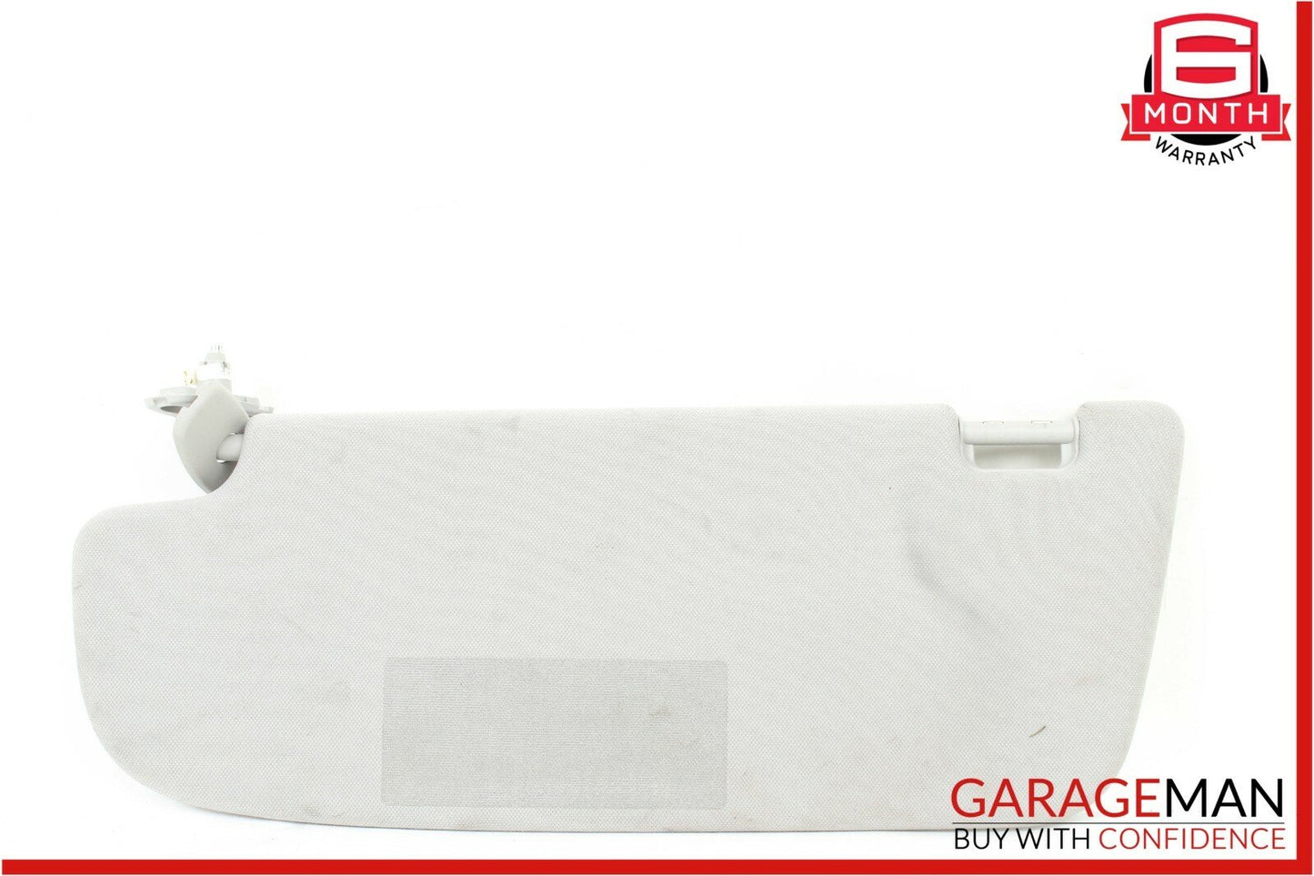 07-13 Mercedes S550 CL550 Front Right Sun Visor Sunvisor Shade Cover Suede Grey