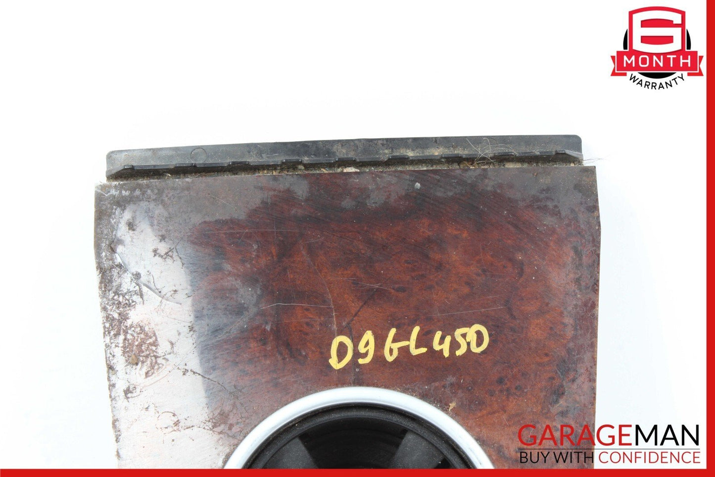 06-12 Mercedes X164 GL450 GL550 ML63 Center Console Cupholder Cup Holder Wood