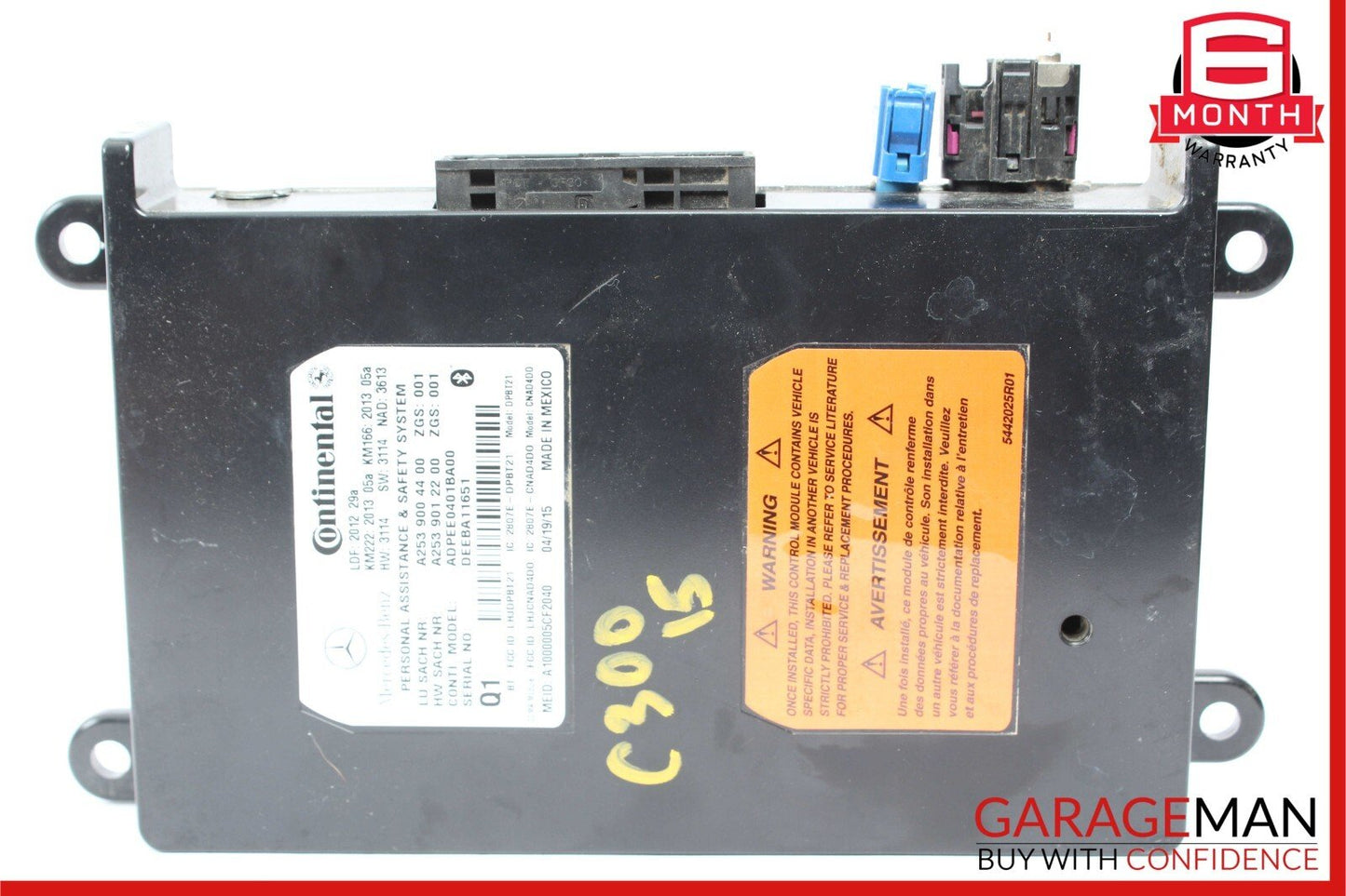 12-20 Mercedes W205 C300 E550 SL400 Communication Control Module Unit Q1 OEM