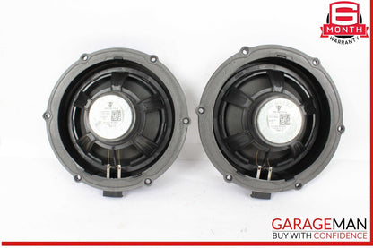 11-18 Porsche Cayenne 958 Rear Left & Right Side Door Audio Sound Speaker OEM
