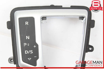 17-19 Audi Q7 Gear Shift Shifter Trim Cover Panel w/ Parking Brake Switch OEM