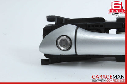 05-08 Mercedes R171 SLK280 SLK350 Front Left Exterior Door Handle Silver OEM