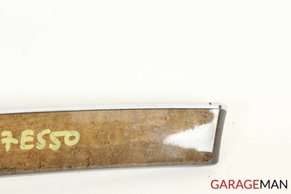 03-09 MERCEDES W211 E550 E350 DASHBOARD LEFT MOLDING TRIM WOOD OEM