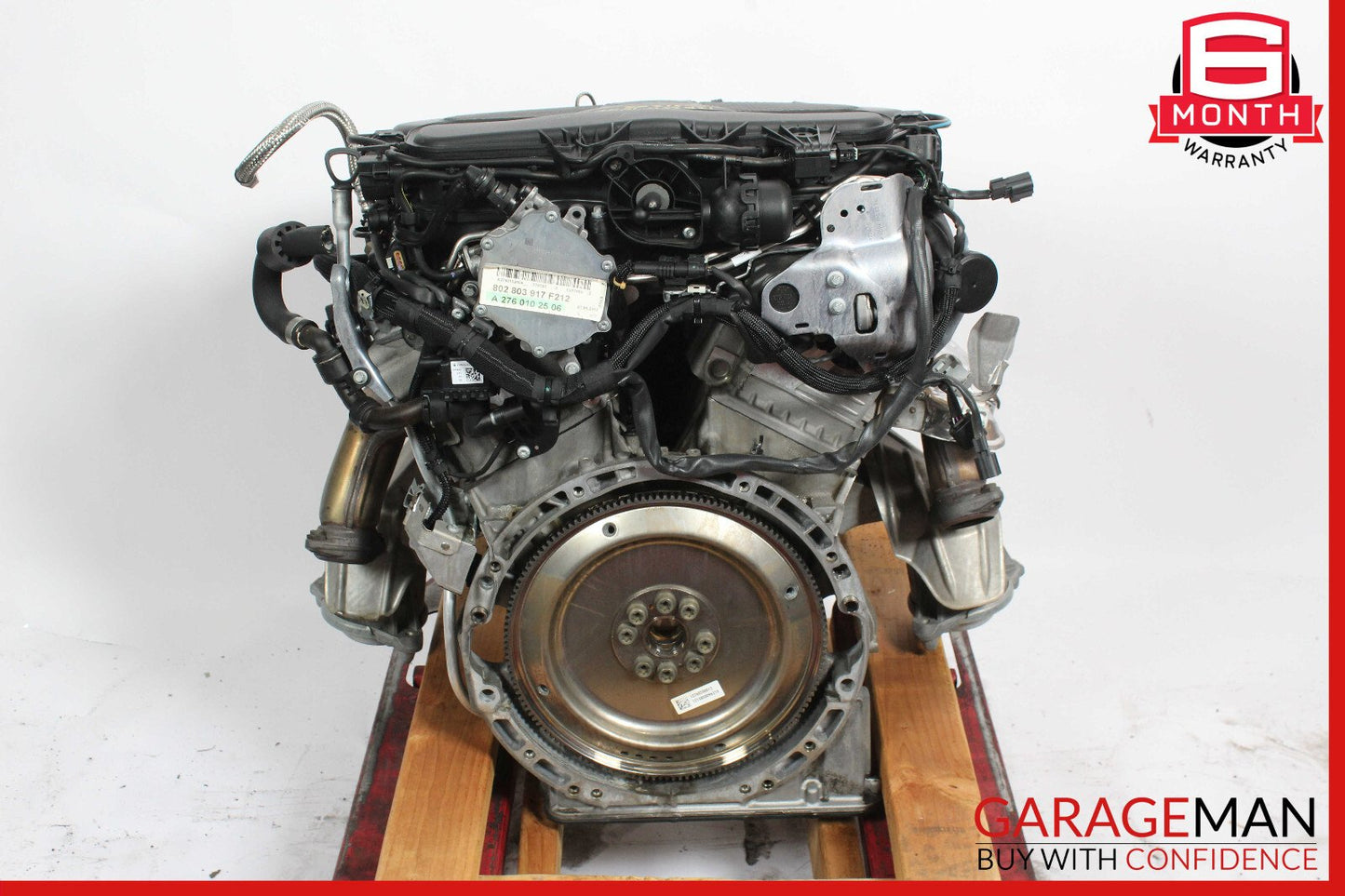 12-16 Mercedes W212 E350 CLS350 3.5 V6 RWD Engine Motor Block Assembly 189k