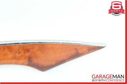 03-09 Mercedes W211 E320 E500 E550 Rear Right Passenger Door Trim Bezel Wood OEM
