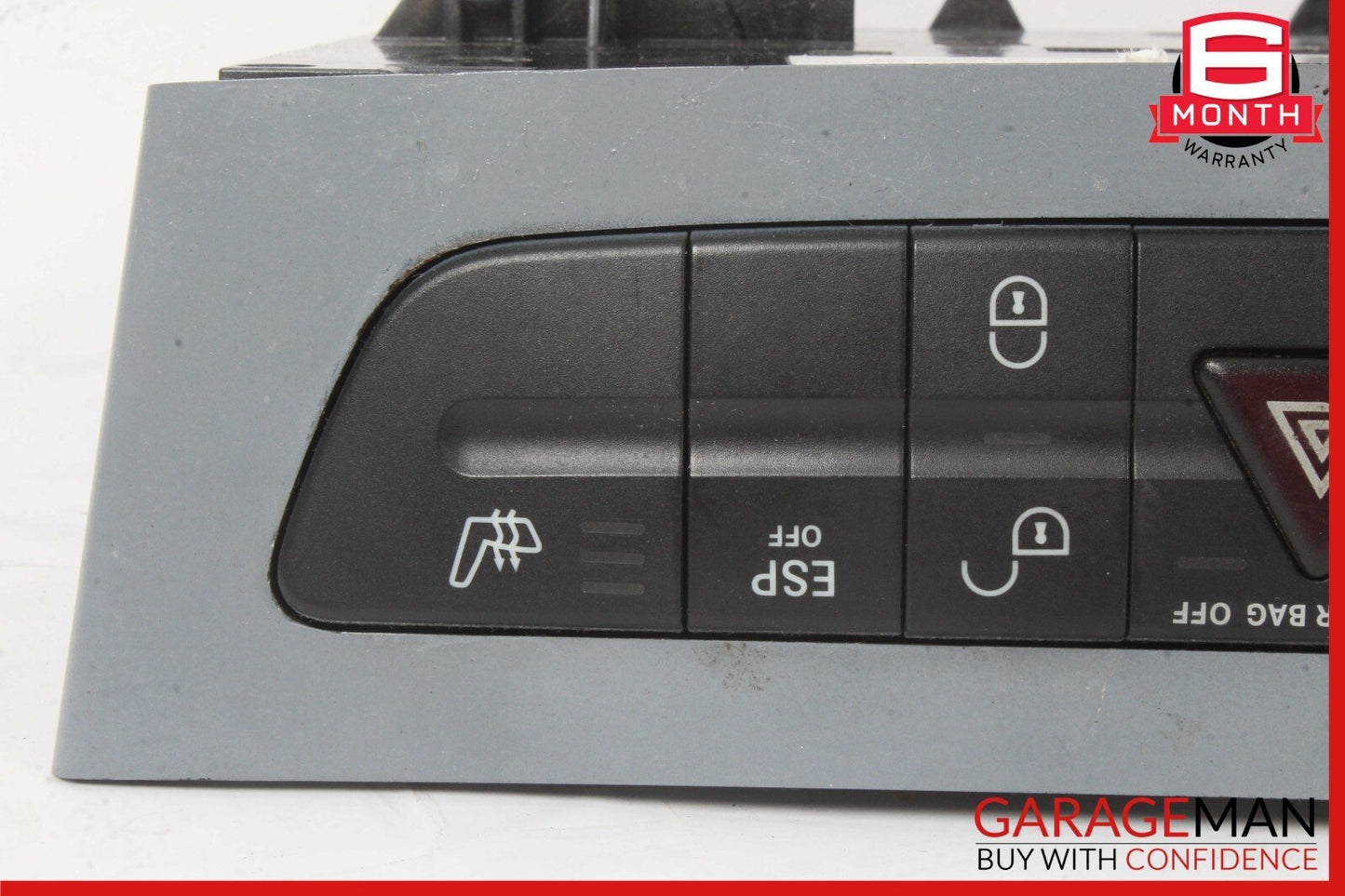 07-09 Mercedes W211 E350 E550 Hazard Control Door Lock Switch Panel OEM