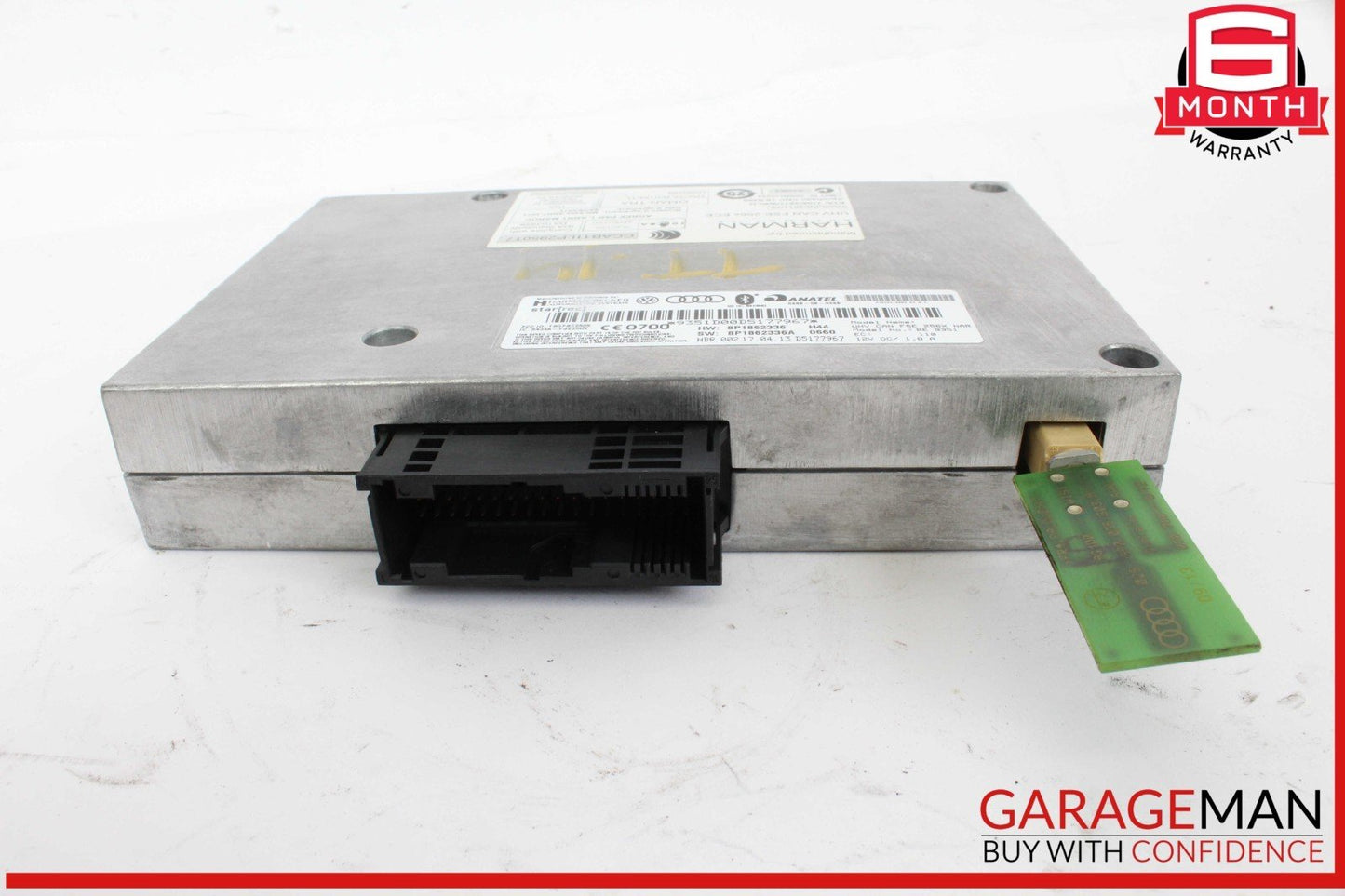 08-15 Audi TT TTS Quattro Bluetooth Telephone Communication Control Module Unit