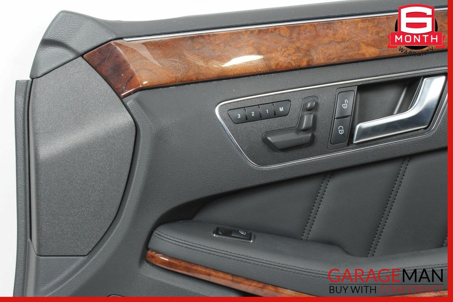 14-16 Mercedes W212 E350 E550 Front Right Side Interior Door Panel Trim Assembly