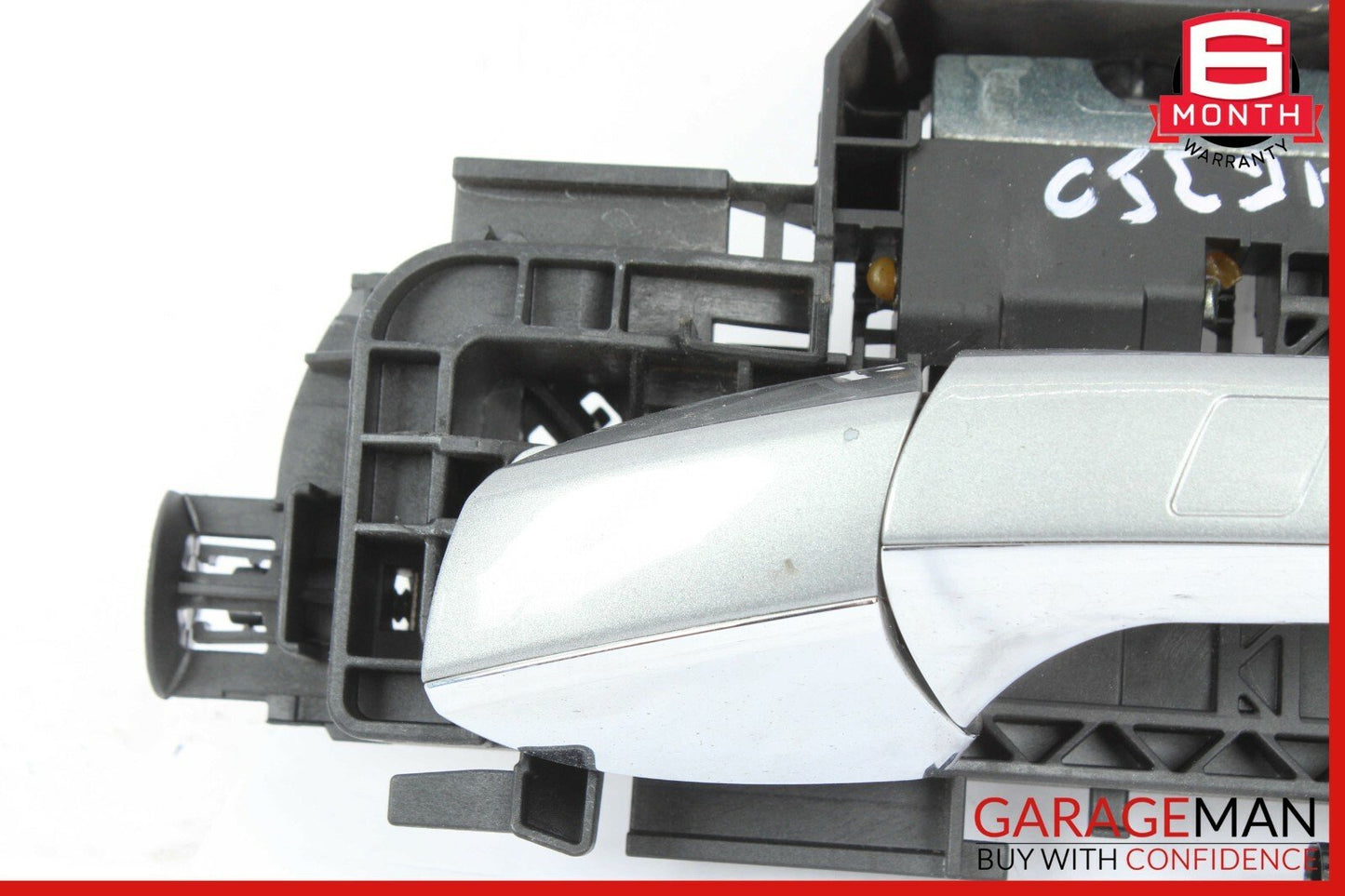 10-13 Mercedes W212 E350 E550 Rear Left Exterior Door Handle Assembly Silver OEM