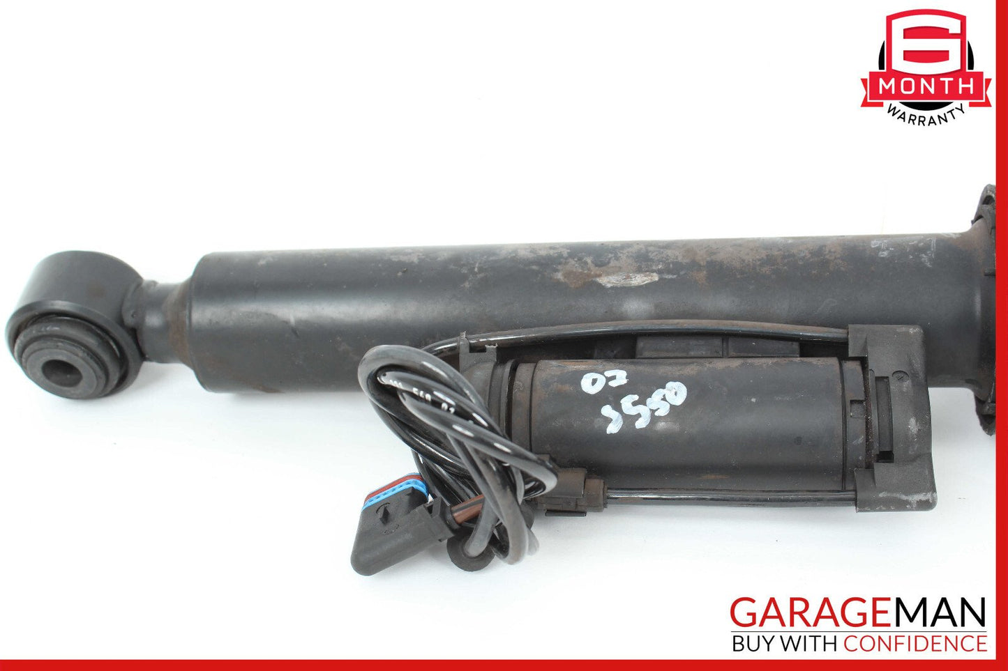 07-14 Mercedes W221 S550 S400 Rear Left Air Suspension Shock Strut Airmatic OEM