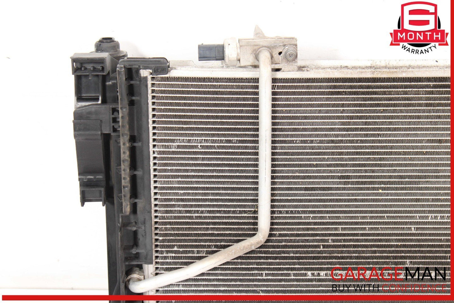 12-15 Mercedes W204 C250 M271 Engine Cooling Radiator AC Air A/C Condenser OEM