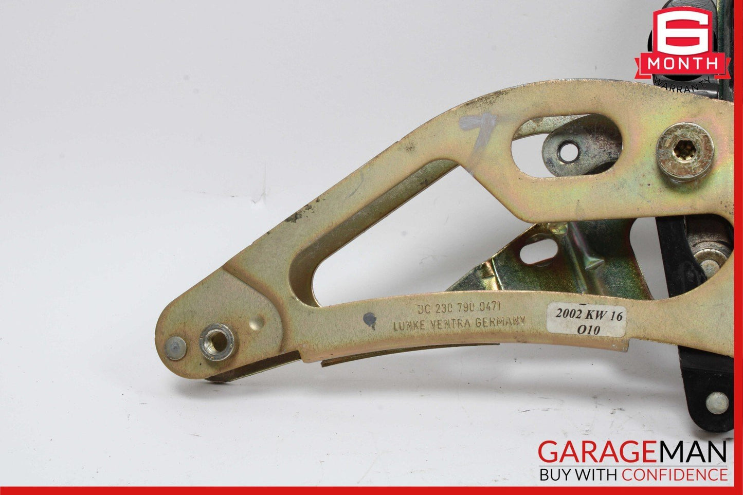 03-12 Mercedes R230 SL500 SL55 SL63 AMG Rear Right Trunk Lock Frame Cylinder