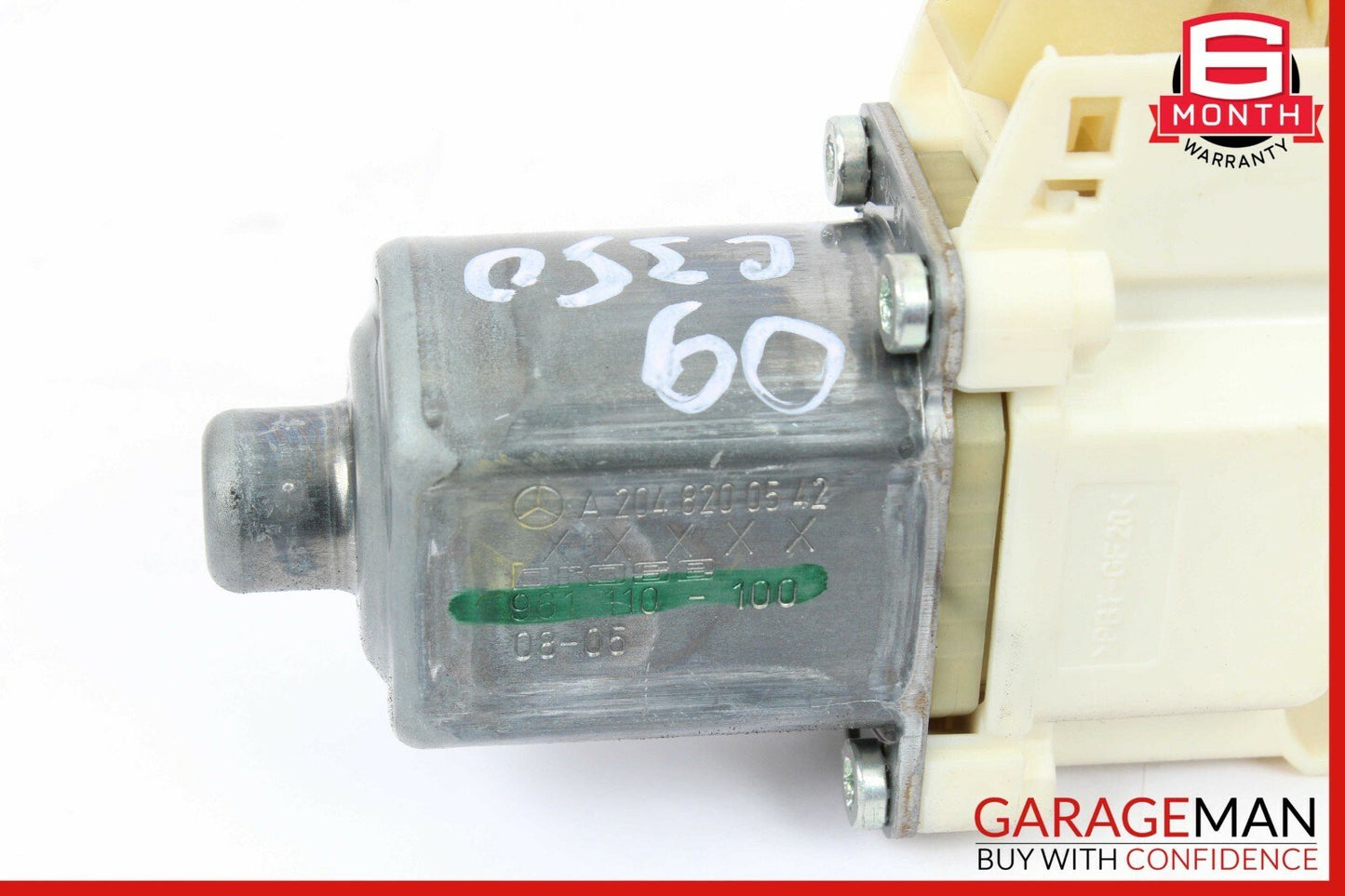 08-14 Mercedes W204 C250 C300 Sedan Rear Left Door Window Regulator Motor Unit