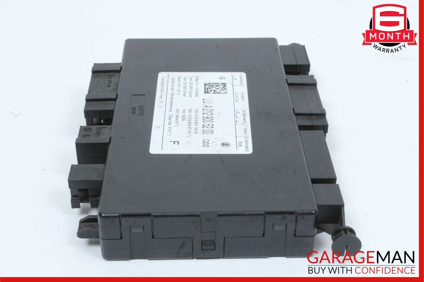 08-14 Mercedes W212 E350 CLS400 Front Left Seat Control Module 1729007500 OEM
