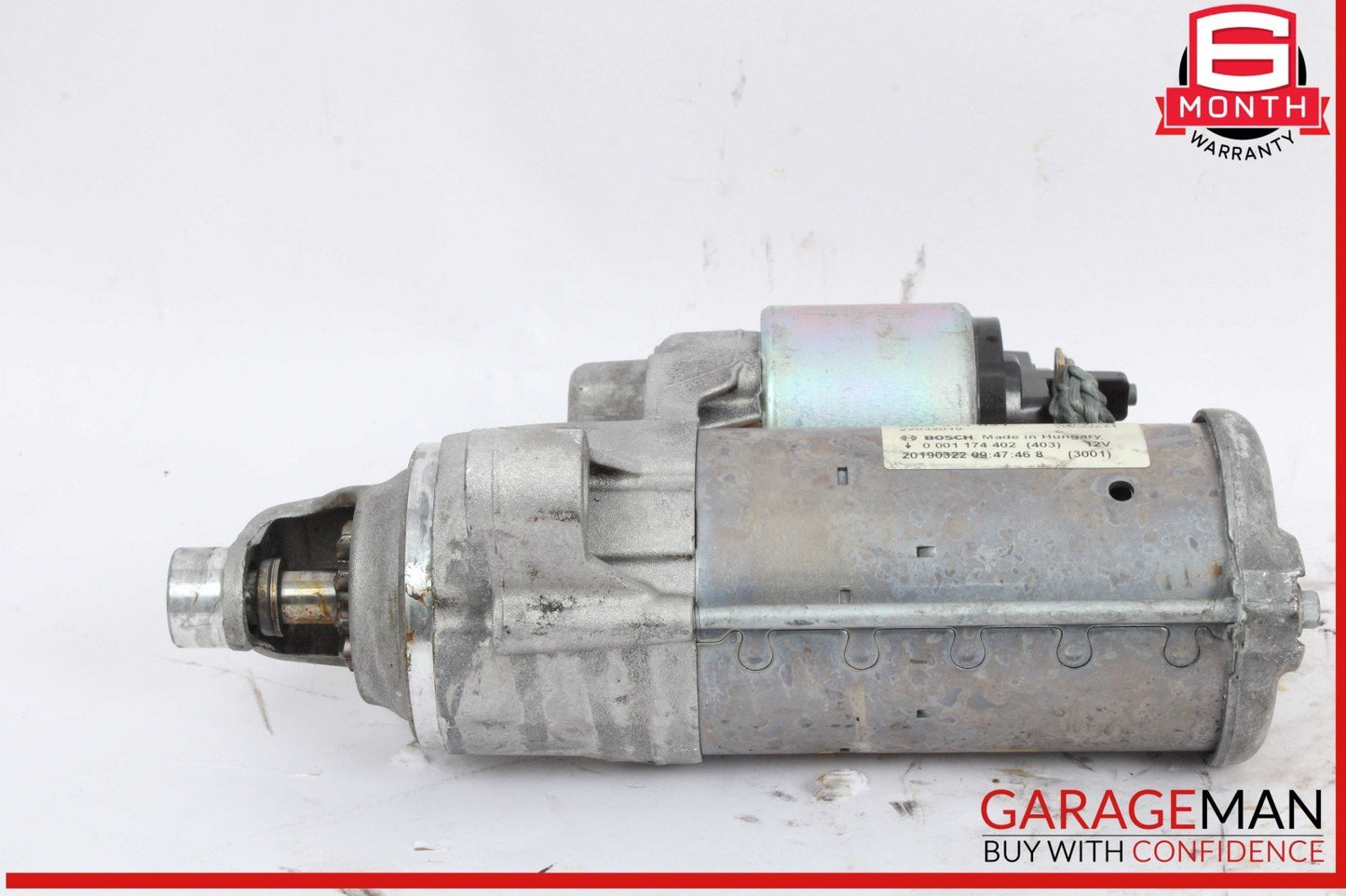 12-24 Audi S5 SQ5 S4 A7 Engine Starter Motor Bosch 06M911021 OEM