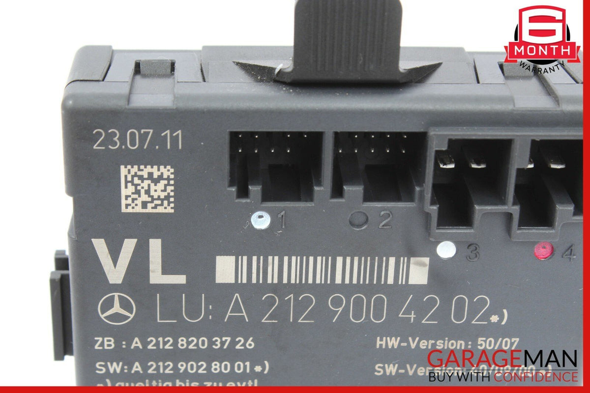 08-14 Mercedes W204 C250 C300 Front Left Driver Side Door Controller Module