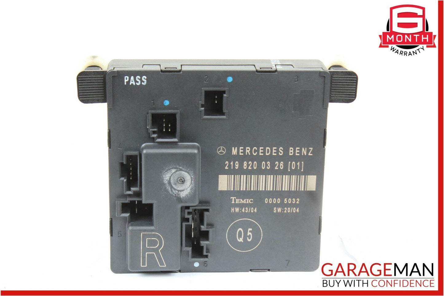 06-11 Mercedes CLS500 CLS550 Rear Right Door Computer Controller Module Unit