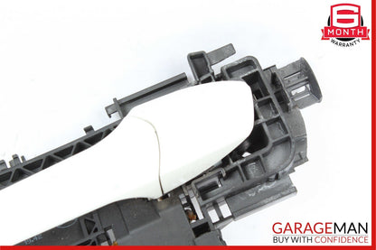 10-13 Mercedes W212 E350 E550 E63 AMG Rear Left Side Exterior Door Handle White