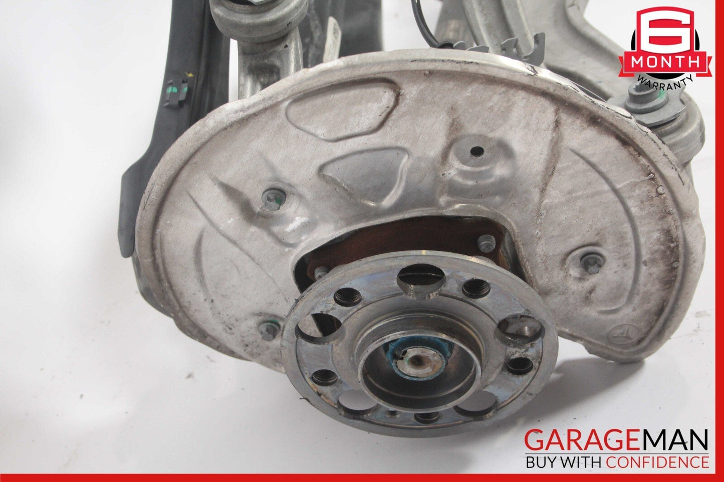 15-20 Mercedes W205 C300 Rear Left Spindle Knuckle Hub Shaft Control Arms Assy