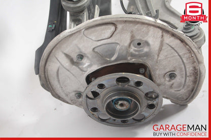 15-20 Mercedes W205 C300 Rear Left Spindle Knuckle Hub Shaft Control Arms Assy