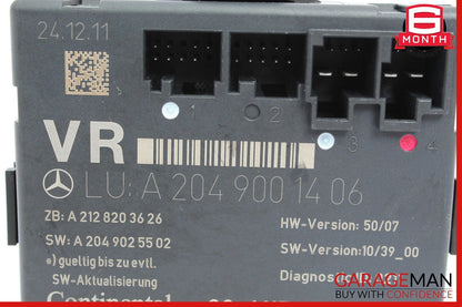 12-15 Mercedes W204 C350 Front Right Side Door Control Module Unit OEM