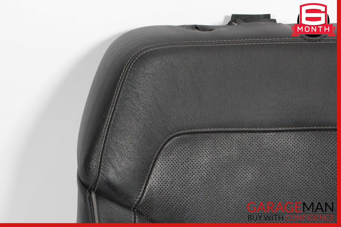 13-16 Mercedes X166 GL450 Front Left Top Upper Seat Cushion Black OEM