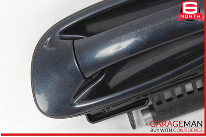 10-16 Porsche Panamera 970 Rear Left Driver Side Exterior Door Handle Blue OEM