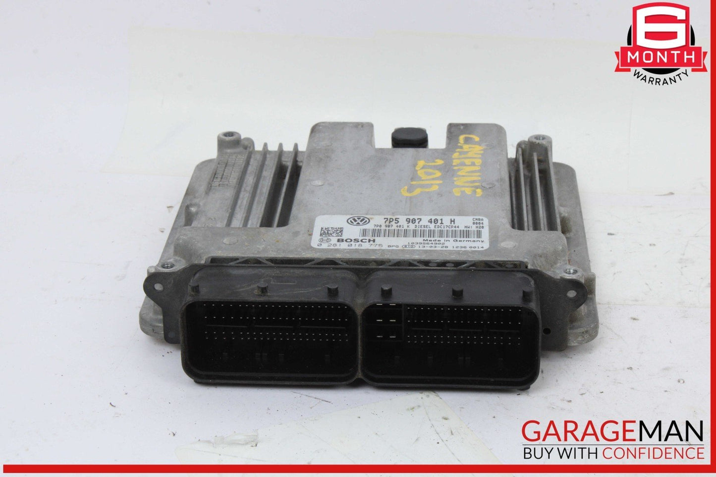 11-14 Porsche Cayenne 958 AWD ECU ECM Engine Computer Control Module Unit OEM