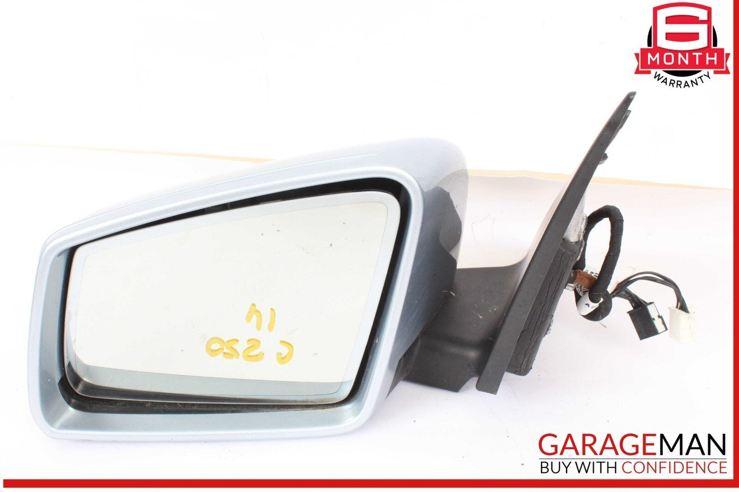 12-14 Mercedes W204 C250 C350 C63 AMG Front Left Side Door Rear View Mirror OEM