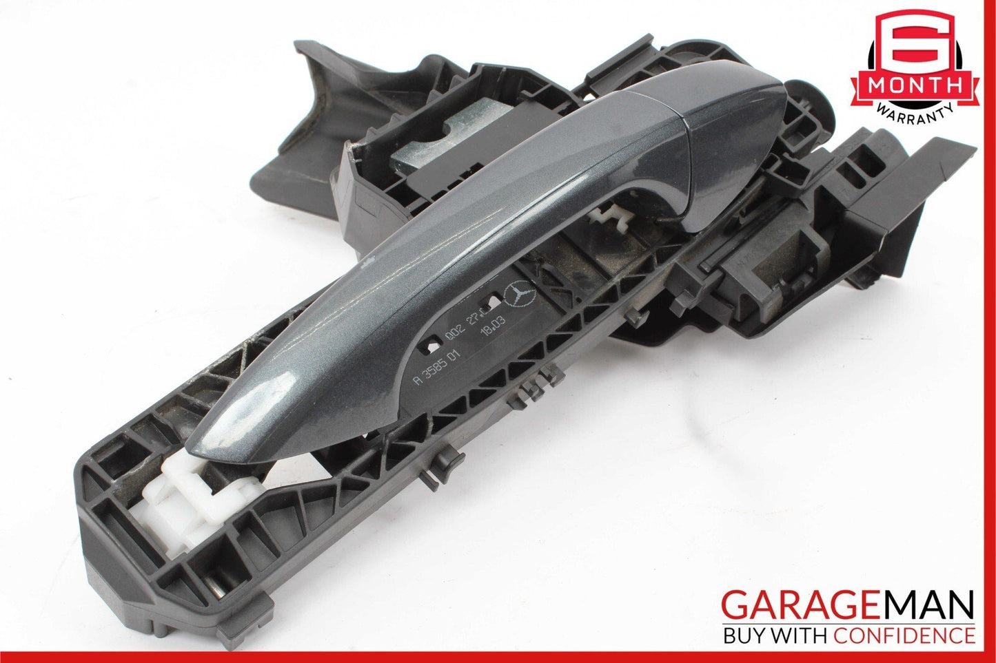 12-14 Mercedes W204 C250 Right Passenger Side Exterior Door Handle Tenorite Gray