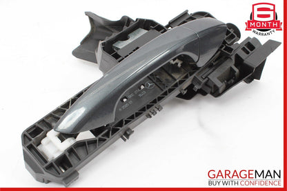 12-14 Mercedes W204 C250 Right Passenger Side Exterior Door Handle Tenorite Gray