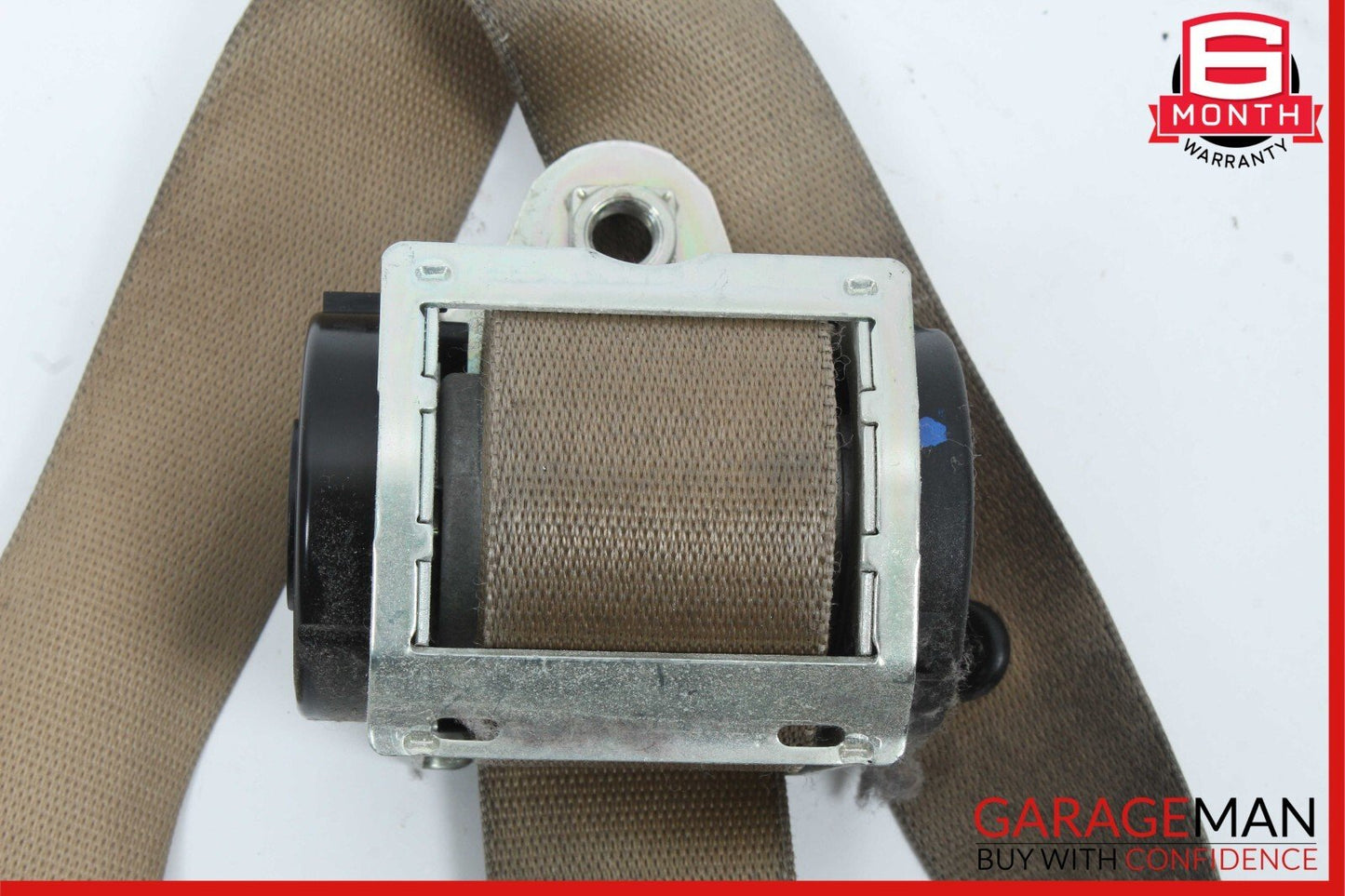 06-08 Mercedes R320 ML350 GL450 Front Left Driver Seat Belt Seatbelt Brown