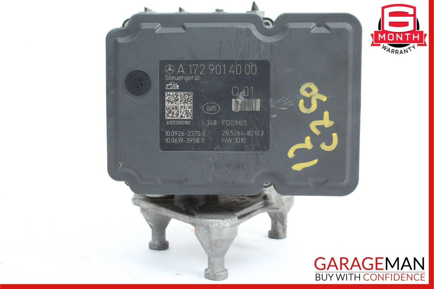 12-15 Mercedes W204 C250 ABS Anti Brake Pump Control Module Unit 1729014000 OEM