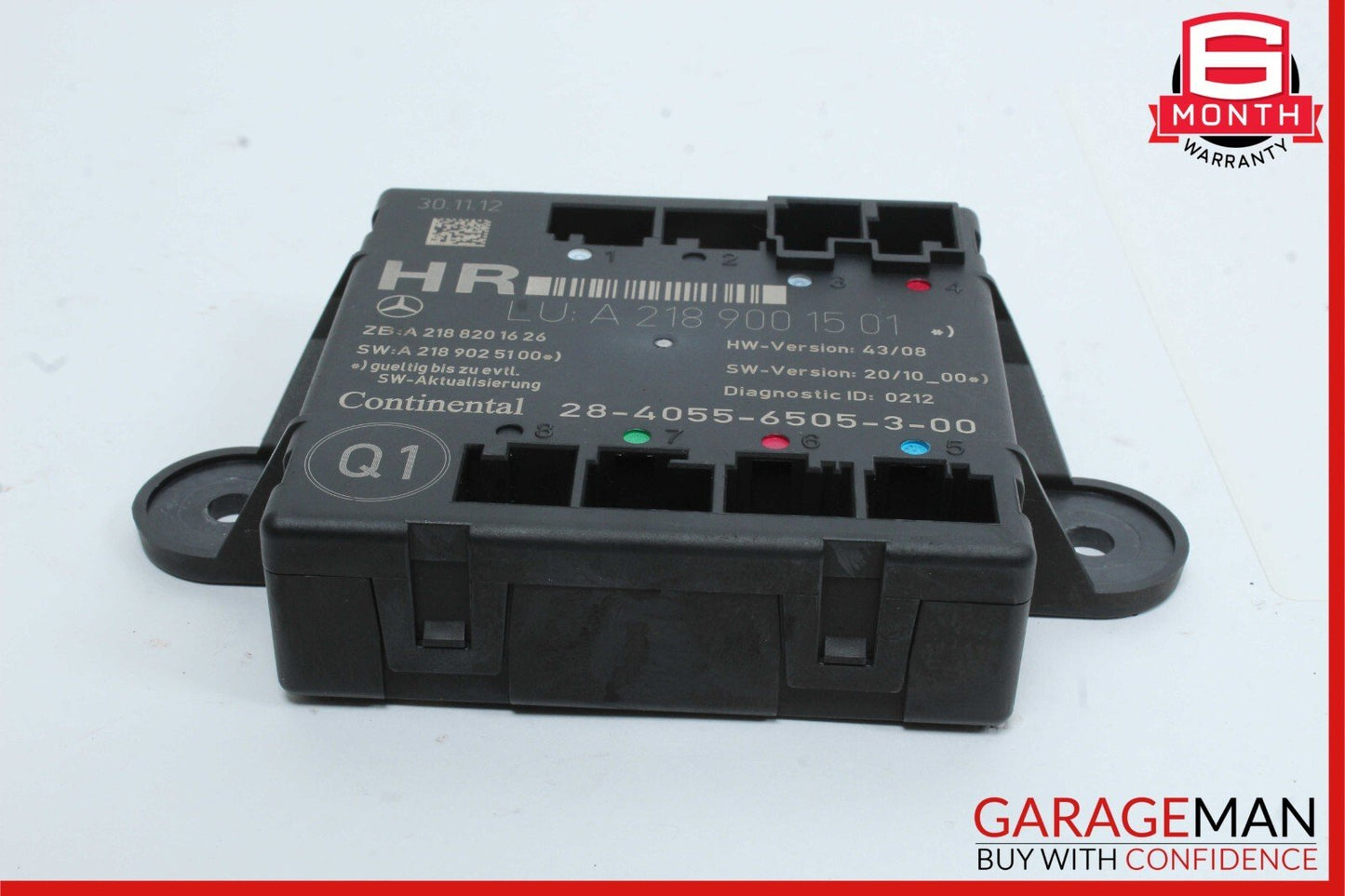 08-18 Mercedes X204 GLK350 C300 Rear Right Side Door Control Module Unit OEM