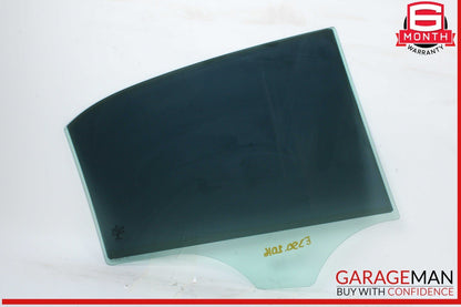 10-16 Mercedes W212 E350 E550 Rear Left Driver Side Door Window Glass OEM