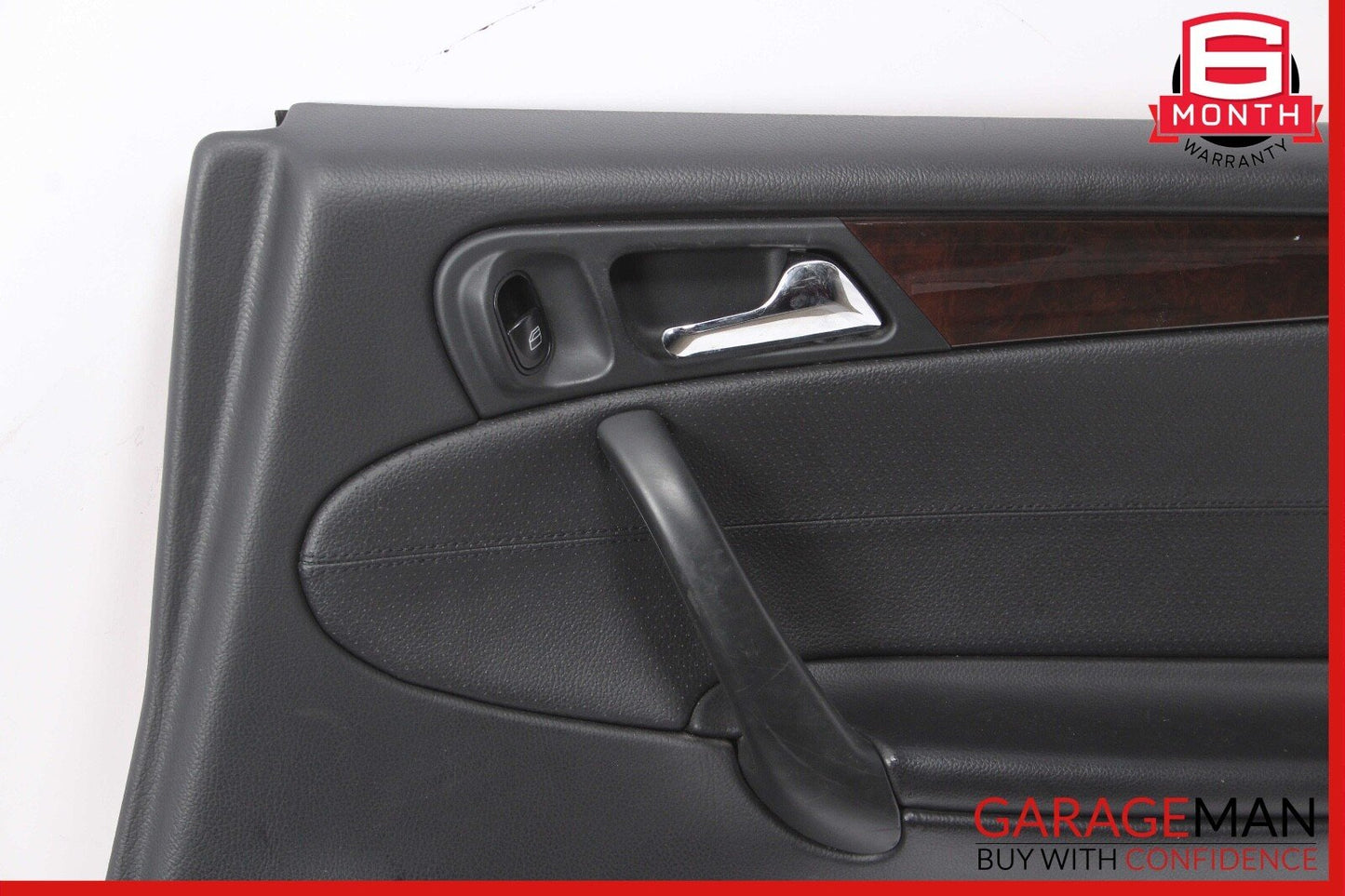 05-07 Mercedes W203 C280 C350 Rear Right Side Interior Door Panel Black A13 OEM