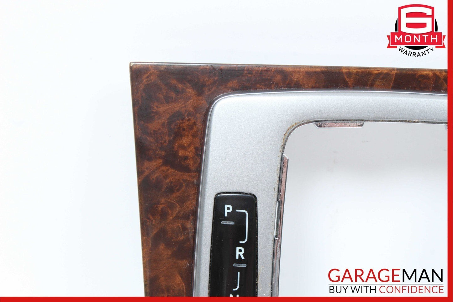 08-11 Mercedes W204 C250 C300 Center Console Shift Shifter Bezel Trim Cover Wood