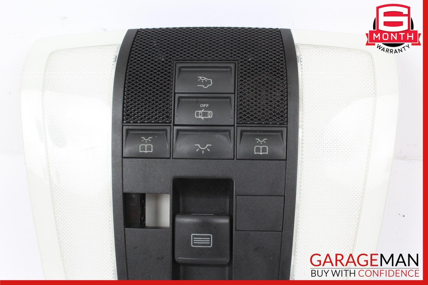 08-14 Mercedes W204 C300 4MATIC Overhead Dome Light Lamp Reading Map Black