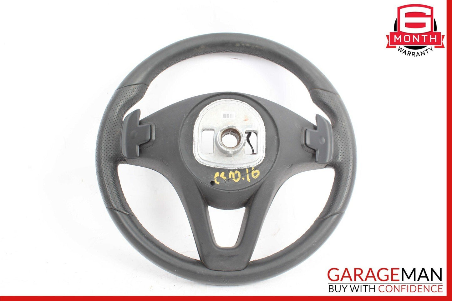 15-18 Mercedes W205 C300 C350e GLC300 Steering Wheel w/ Paddle Shifters Grey