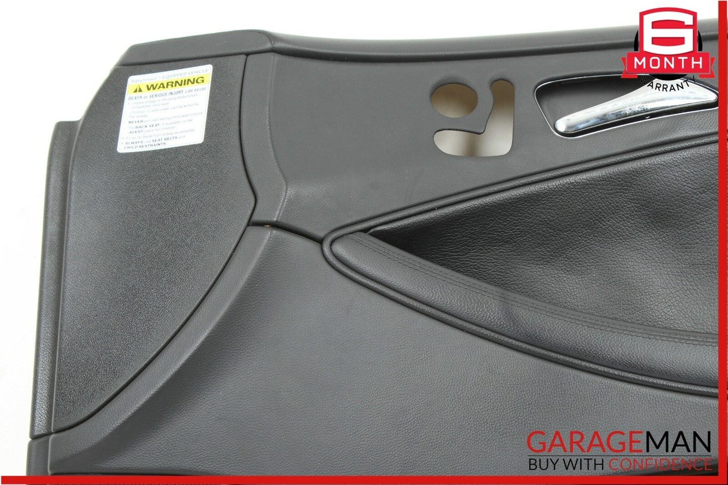 06-11 Mercedes W219 CLS500 Front Right Side Interior Door Trim Panel Cover Black