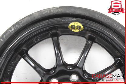 03-12 Mercedes R230 SL500 SL550 Emergency Spare Tire Wheel Donut Rim 17" 17 OEM