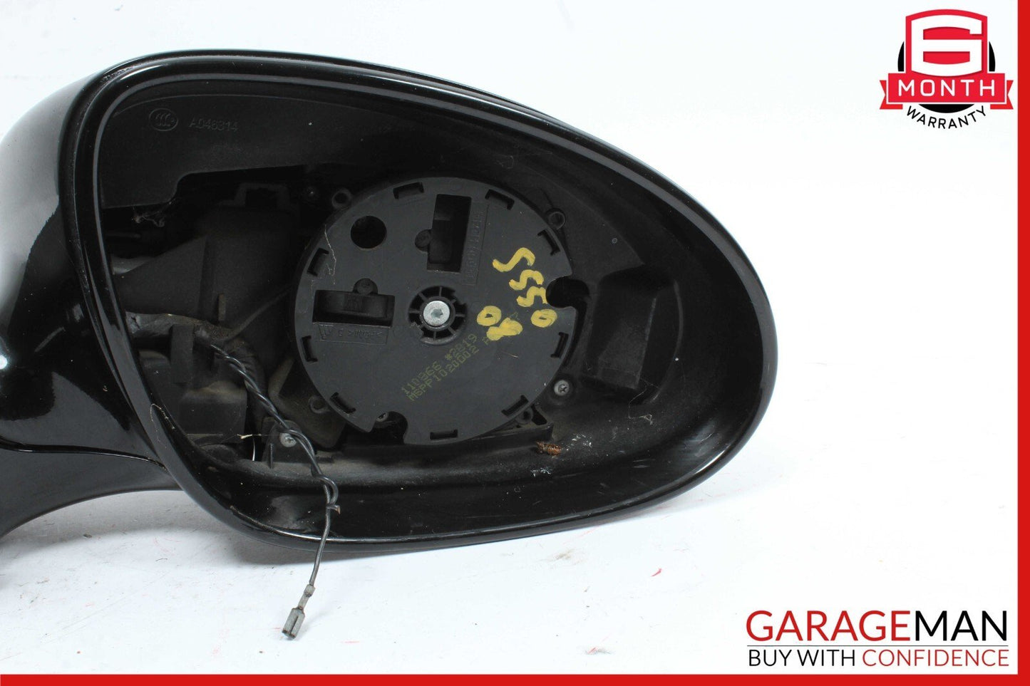 07-09 Mercedes W221 S550 Front Right Side Mirror Door Rear View w/o Mirror OEM