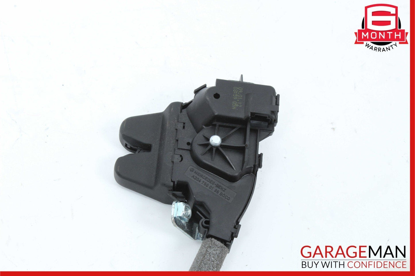 08-18 Mercedes W212 E550 E350 Rear Trunk Lid Actuator w/ Cylinder Lock Latch OEM